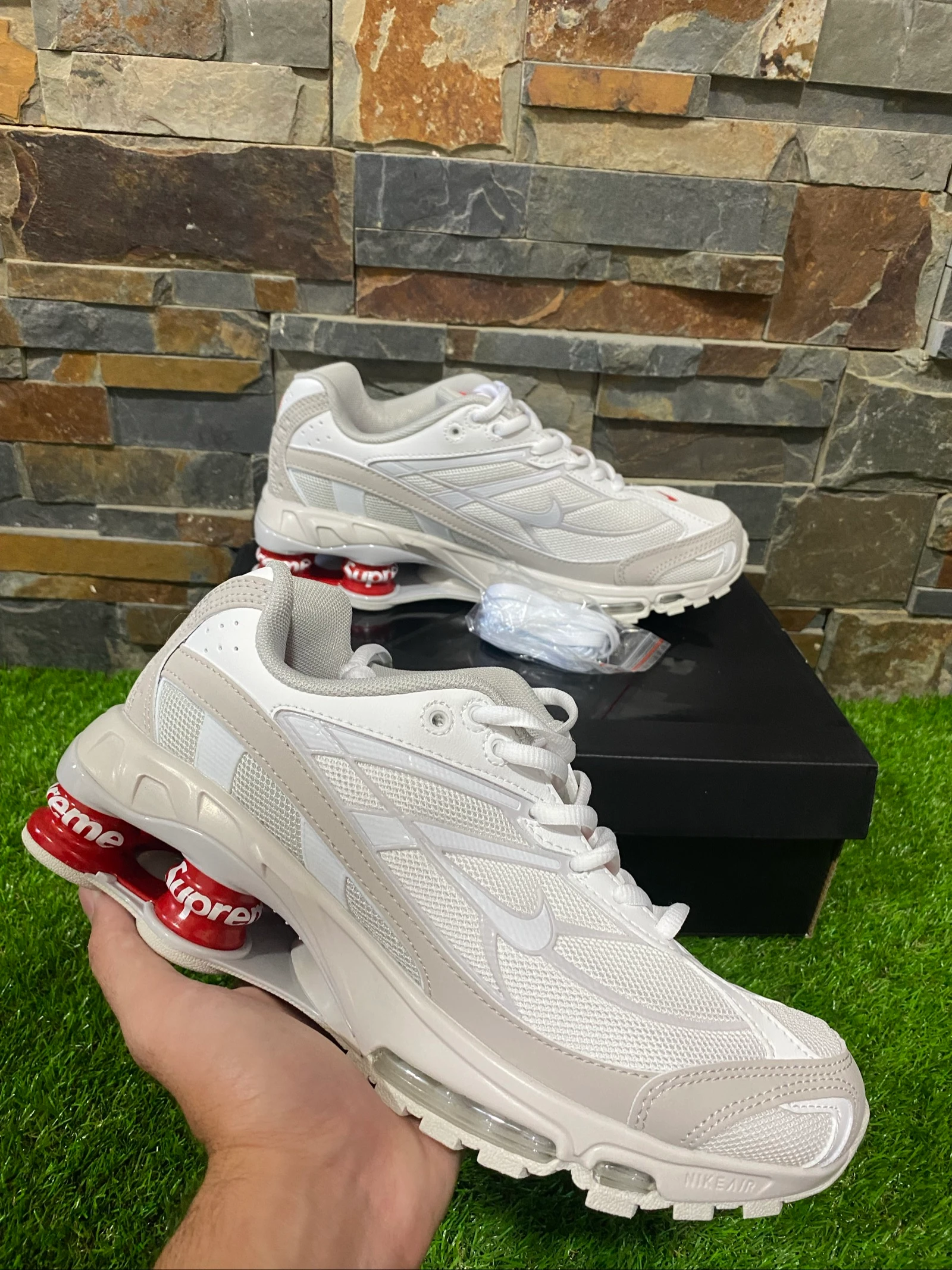 Nike Shox Ride 2 SP Supreme White 